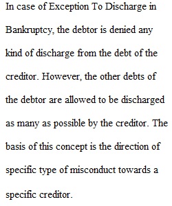 Chapter 31 Bankruptcy Discussion